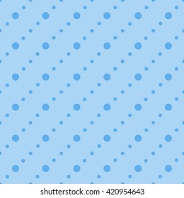 blue seamless dots pattern