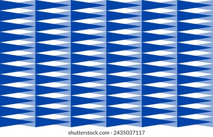 Blue seamless geometric pattern with overlap triangles, Abstract retro geometric shapes. gradient mosaic backdrop. Geometric hipster diamond, repeat seamless replete image design fabric 