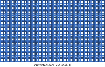 blue, seamless geometric pattern, blue rectangular block, seamless pattern, Abstract seamless geometric pattern. Geometric grid texture with plus cross grid sign