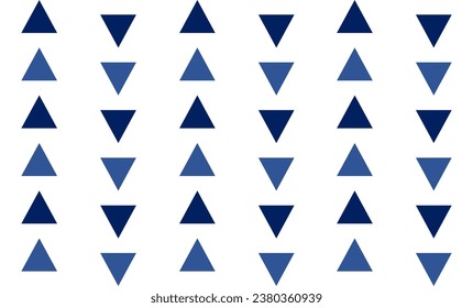 blue seamless geometric pattern with triangles, Abstract retro of geometric shapes. gradient mosaic backdrop. Geometric hipster triangular, repeat seamless replete image design fabric 