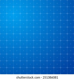 Blue seamless grid  background. Vector illustration