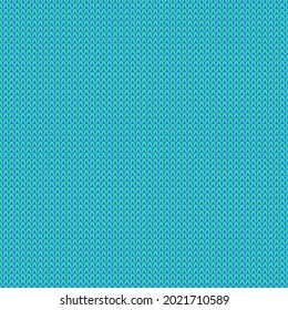 Blue seamless knitted background. Vector illustration.