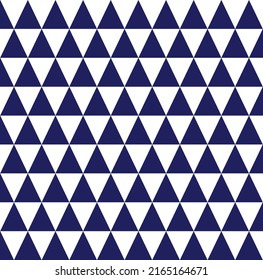 blue seamless lined triangle abstract pattern