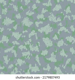 Blue Seamless Military Graphic Print. Black Repeated Circle Vector Art. Camouflage Digital Green Seamless Artistic Graphic Design. Black Camouflage Seamless Pattern.