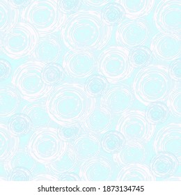 Blue seamless pattern with cute images  texture