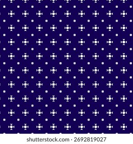 Modelo inconsútil azul para imprimir en tela o papel de embalaje o Fondo de pantalla