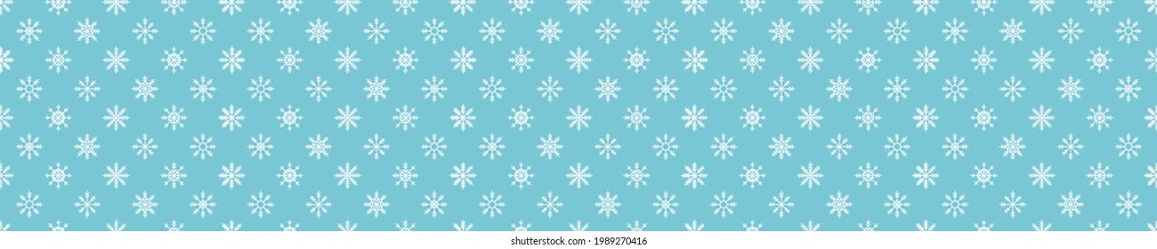 Patrón transparente con copos de nieve