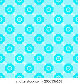 Blue seamless pattern vector for background texture wallpaper fabric wrapped bathroom sea freshwater 