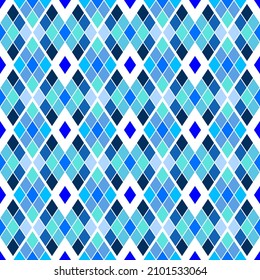 Blue seamless pattern vector for background texture wallpaper fabric wrapped bathroom pool ceramic 