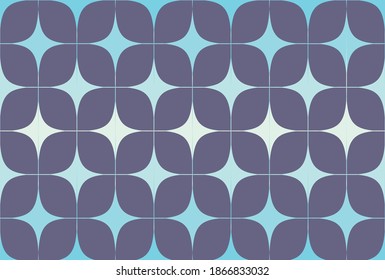 Blue seamless pattern. vector illustration