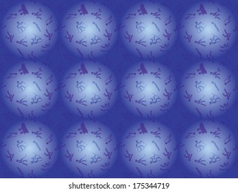 blue seamless pattern with winter sports icons
