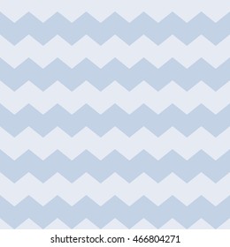 Blue seamless pattern in zig zag. Vector background.