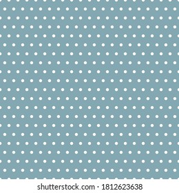 vector de trama de punto de polka transparente azul