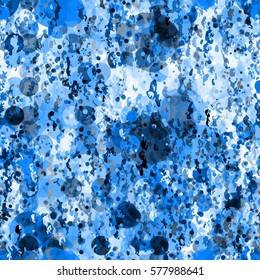 Blue seamless texture. Abstract vector design. 