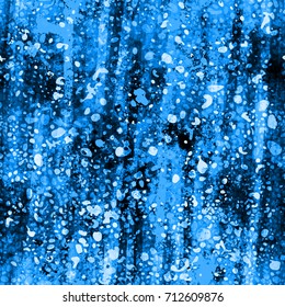 Blue seamless texture. Light and dark pattern with bubbles. Abstract vector background for web page, banners, fabric, home decor, wrapping 