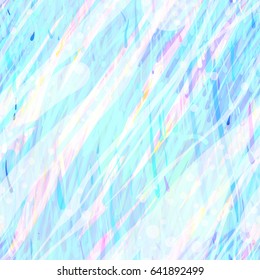 Blue seamless texture. Like frozen pattern. Abstract vector background for fabric wrapping, home decor.
