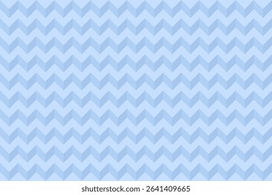 Blue seamless zigzag pattern. Vector illustration