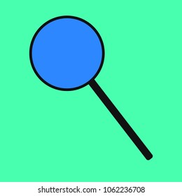 blue search icon