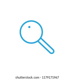 blue search icon