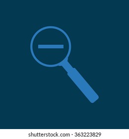 Blue Search Icon 