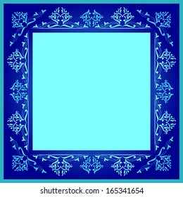 blue series is designed using the old patterns anatolia