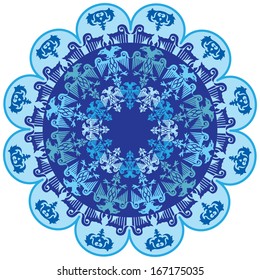 blue series is designed using the old patterns anatolia