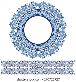 blue series is designed using the old patterns anatolia
