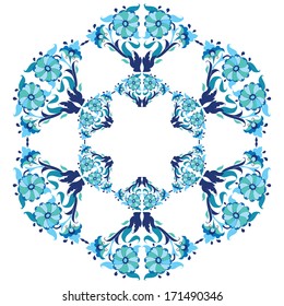 blue series is designed using the old patterns anatolia