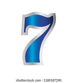 blue seven number