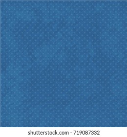 Blue shabby pattern. Polka dot. Elegant texture background for scrapbooking and other stuff. Vector illustration