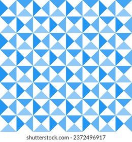Blue shade triangle pattern background. Triangle pattern background. Triangle background. Seamless pattern. for backdrop, decoration, Gift wrapping