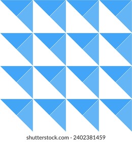 Blue shade triangle pattern background. Triangle pattern background. Triangle background. Seamless pattern. for backdrop, decoration, Gift wrapping