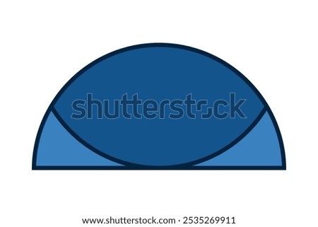 Similar – Image, Stock Photo semi-shade Line Blue