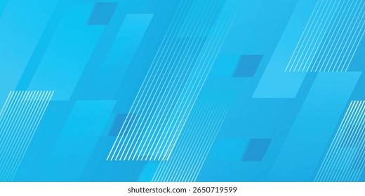 azul forma abstrato fundo sobrepor camada no espaço claro com decoração de efeito de forma diagonal. Elemento de design gráfico moderno listras conceito de estilo para banner da web, cartão ou capa de brochura