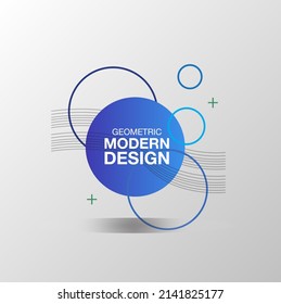 Blue Shape Abstract, Abstract Design Vector, Abstract design shape