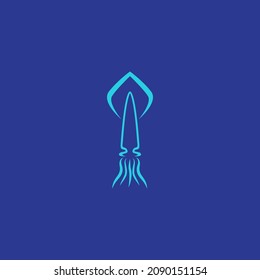 forma azul símbolo de logotipo de corte moderno icono de vectores de diseño gráfico idea creativa 