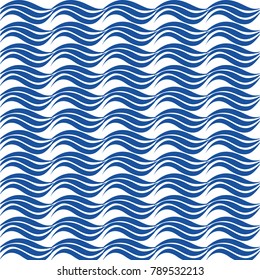 blue shape wave abstract pattern background