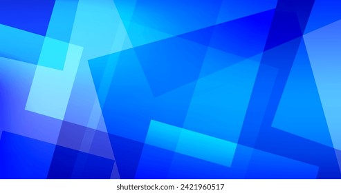 Formas azules diseño de vectores de fondo abstracto en eps 10