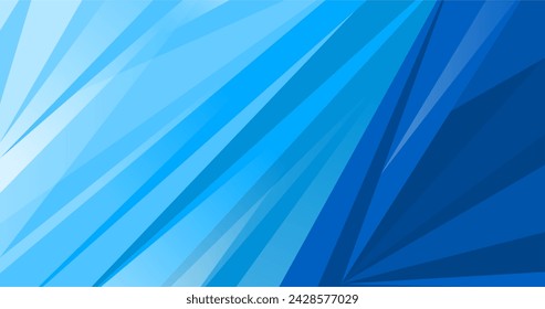 Blue shapes background abstract vector design in eps 10