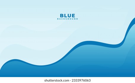 Blue Shapes Background, Blue Banner Background