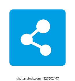 Blue Share Icon