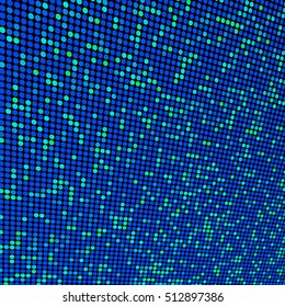 blue shine abstract dot explode