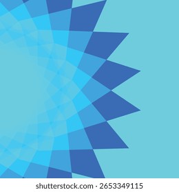 Blue Shine Background Stock Vector