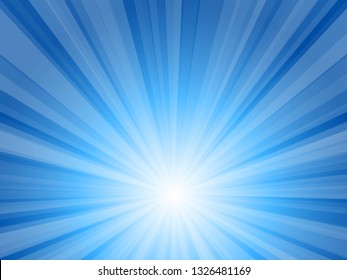 Blue Shine Rays Burst Stock Vector (Royalty Free) 1326481169 | Shutterstock