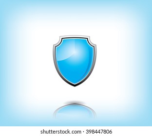 Blue Shinning Shield