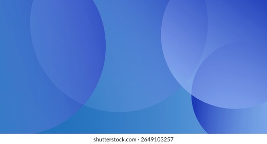 Fondo abstracto brillante azul con arte conceptual suave moderno