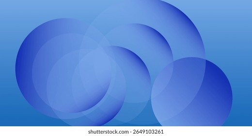 Fundo abstrato brilhante azul com conceito suave arte moderna boa elegante futurista digital