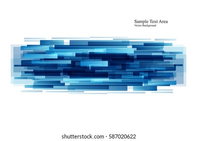 Blue shiny hi-tech motion background. Vector design