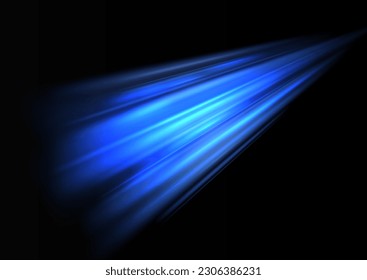 Chispas brillantes azules de la ola espiral. La línea de velocidad azul curva gira. Sendero ondulado brillante. Círculo dinámico del neón giratorio. Giro mágico de oro con puntos destacados. Efecto de batido brillante. png vectorial