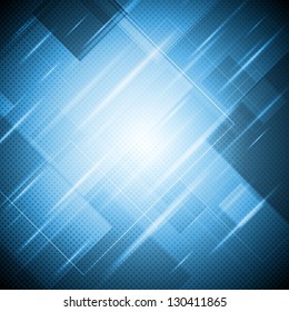 Blue shiny technology design. Vector background eps 10